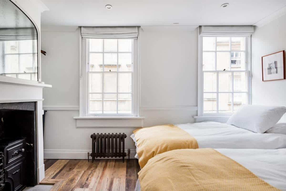 Central Georgian Townhouse With Free Parking باث المظهر الخارجي الصورة